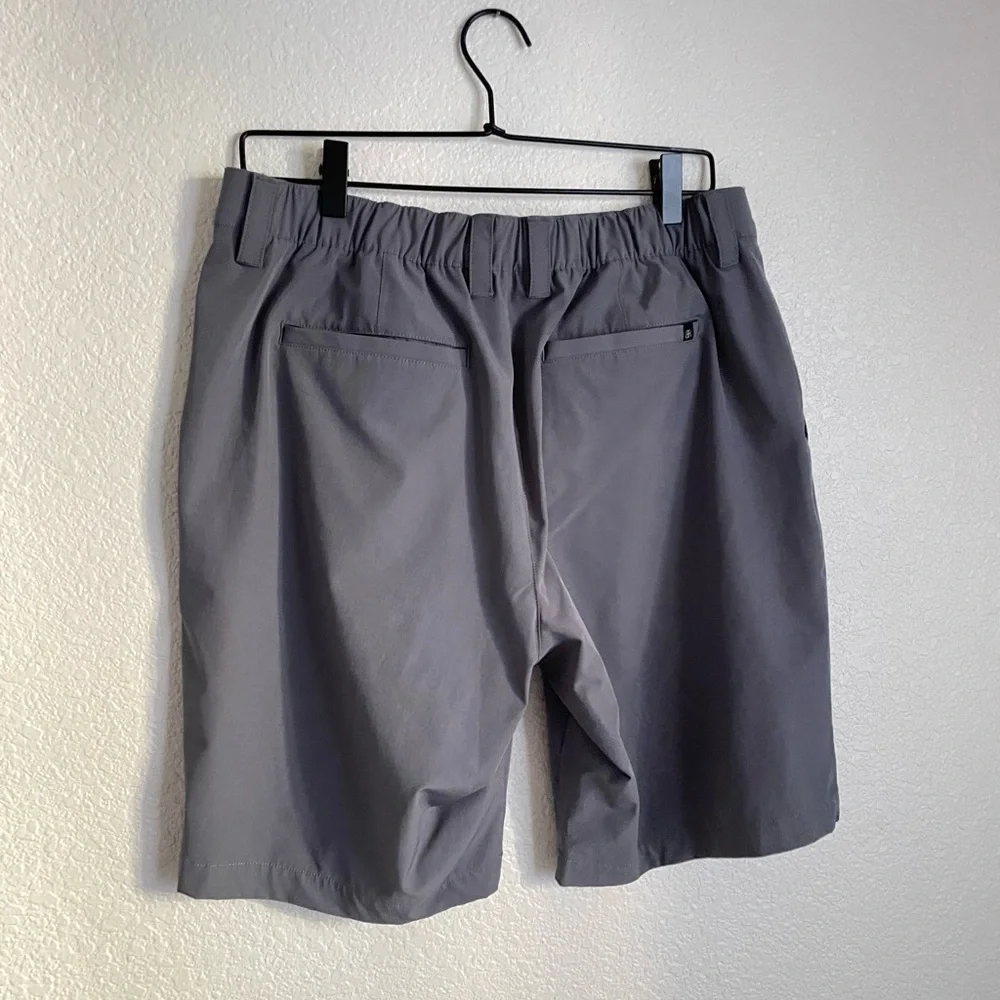 Banana Republic Men’s Flat Front Active Short‎s 34 Grey